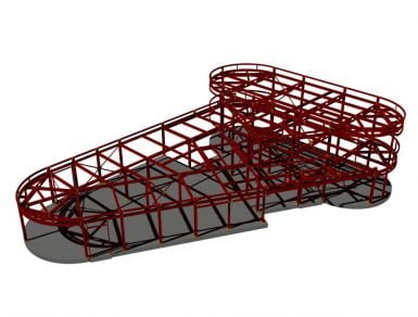University Hub Building 3D Model
