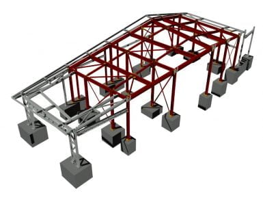 Structural steel 3d modelling