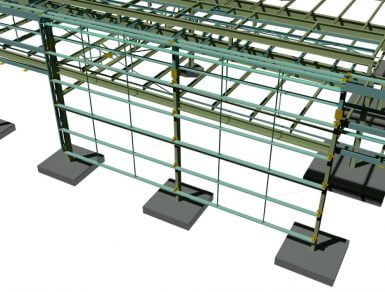 Cold rolled steelwork design
