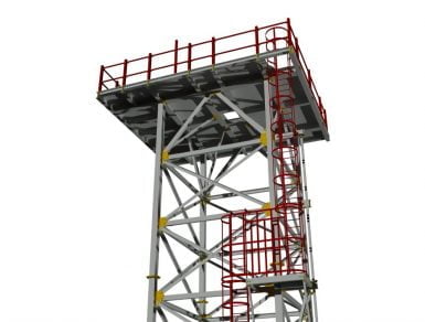 Steel ladder design