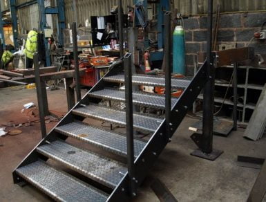 Stairs assembly