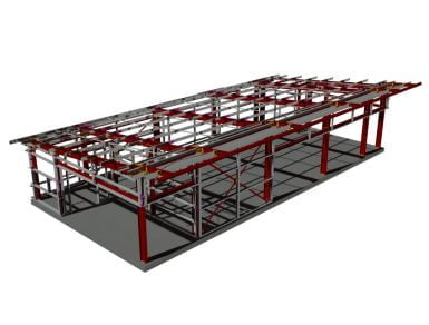 Cold rolled steelwork design