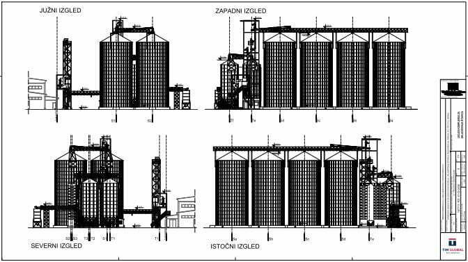 industrial facility - silos