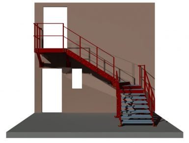 Staircase 3D model