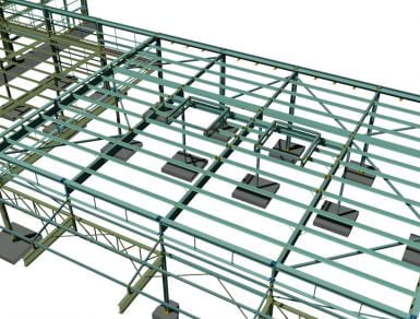 Cold rolled steelwork detailing